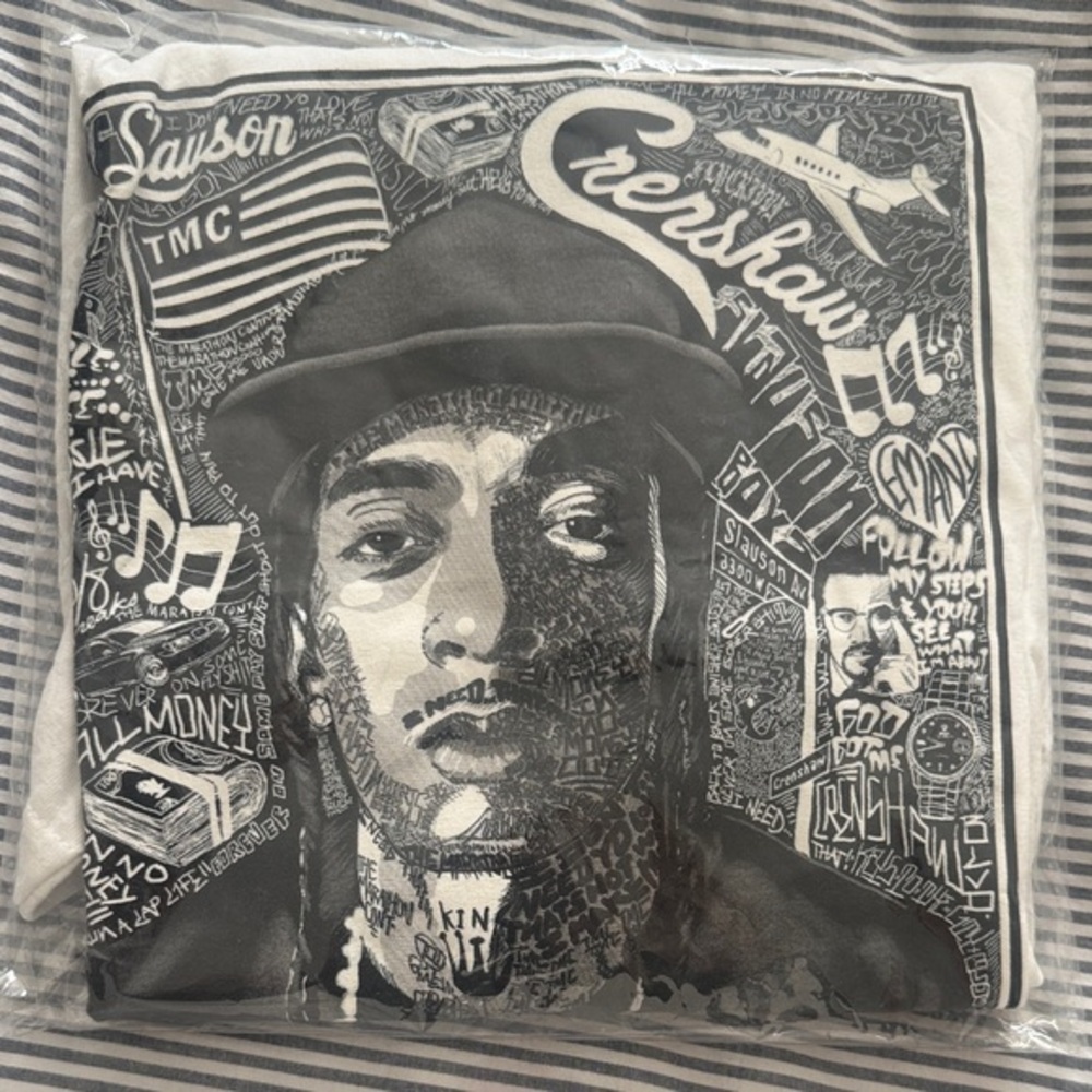 Crenshaw Graphic Tee - White/Black
